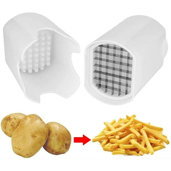 Franska Fry Cutter Naturlig Skär Snabb Skärare Grönsak Potatis Verktyg Mat Veggie Dicer Grönsak Hackare