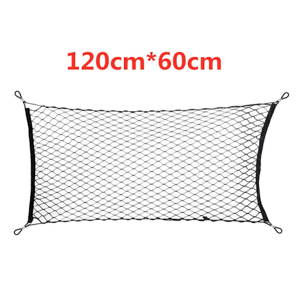 120cm 60cmCar-Styling Stövel Snöre Mesh Elastisk Hög kvalitet Nylon Bak Bak Last Koffert Förvaring Arrangör Bagage Net