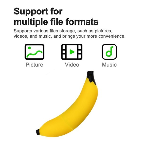 Fruit Series Flash Drive 64GB sarjakuva muisti USB Flash asema