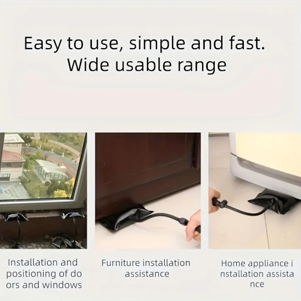 Luft Pump Kilar Uppblåsbar Krockkudde För Dörr Fönster Bil Kraftfull Installation Uppriktning Reparation Verktyg