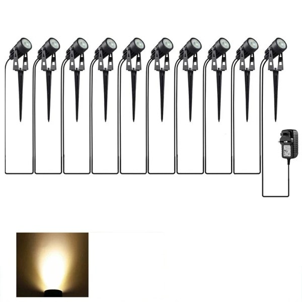 Led Puutarha Valot Ulkona Nurmikon lamppu Turva Pien Jännite Katu valot