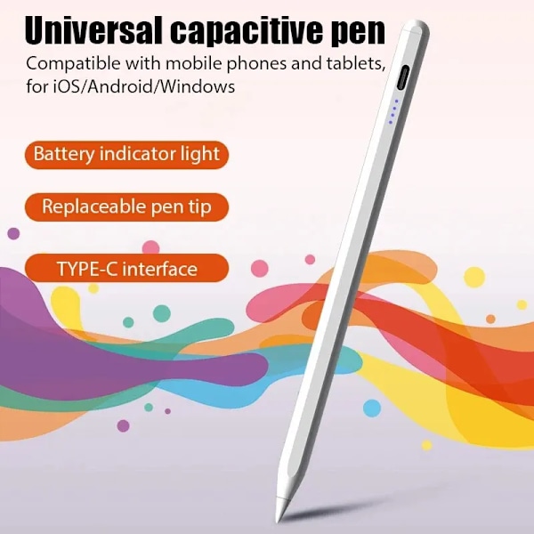 Hög kvalitet Universal Stylus Penna För Android IOS Windows Kapacitiv Skärm Touch Penna
