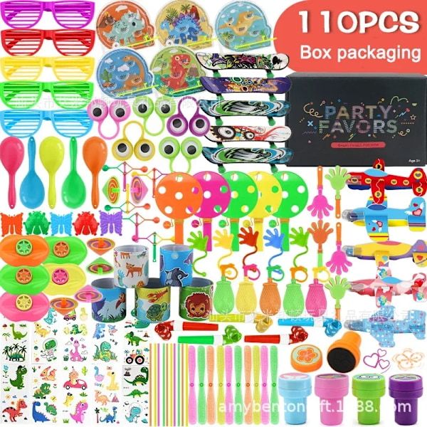 300 bitar Party Favors Leksak Sortiment Giveaway Pinata Filler Bulk Leksaker