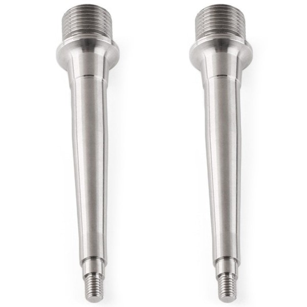 2 stk 93 mm titanium spindel/Axles fod aksel pedaler leje titanium pedal
