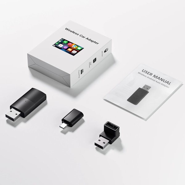 Mini Apple CarPlay Trådløs Adapter Car Play Dongle Bluetooth WiFi Hurtig Forbind Plug and Play