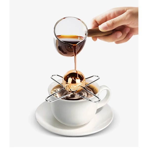 Frossen ball for espresso kaffe gjenbrukbar kjøling kaffe verktøy