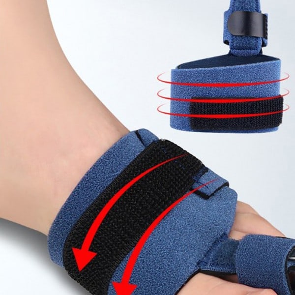 Tå Rightener Toe Splint Corrector Toe Wrap För Hammar Tå Böjd Klo Och Skrok Tå Att Aligna Stöd