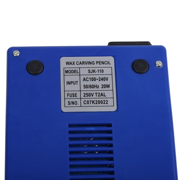 Dental Lab Elektriskt handtag vax carving  värmare kit  inklusive 6 vax