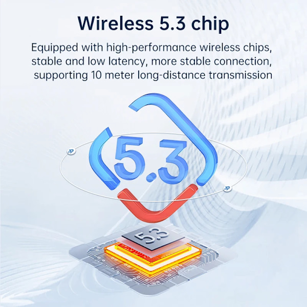 Bluetooth 5.3 Ljud Sändare Mottagare 3.5MM AUX Hifi Stereo Musik Trådlös Adapter Med Mic