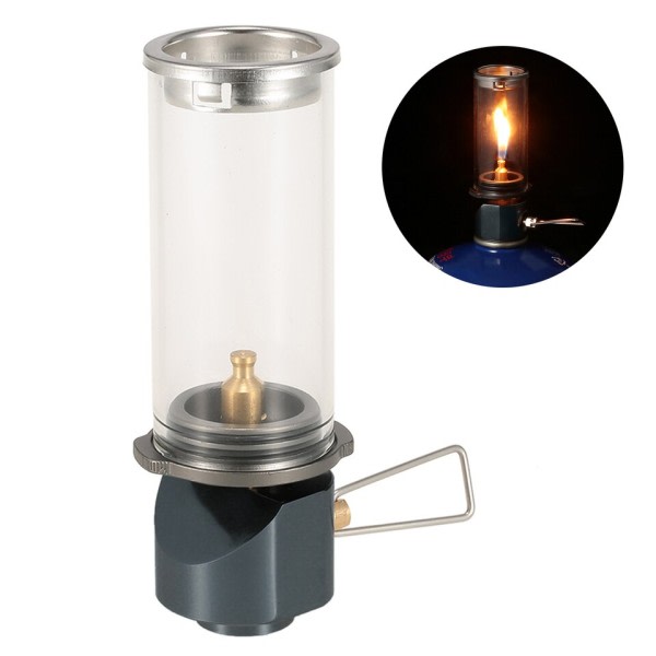 Lampe Lys Butan Gas Lys Lantern  Camping Lampe Lys Bærbare Brændere Lampe