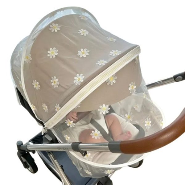 Sommer myggenet baby klapvogn klapvogn mygge insekt  net sikre spædbørn beskyttelse net klapvogn tilbehør