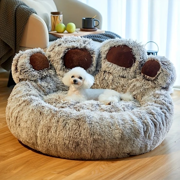 Paw Shape Bekväm Mysig Husdjur Sovande Sängar