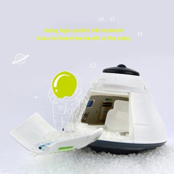 Puslespill Acousto Optikk Space Leker Space Modell Air Force Shuttle Space Station Rakett Aviation Series Toy
