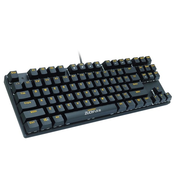 Gaming Mekanisk Tastatur Blå Rød Switch USB RGB/Mix Baggrundsbelyst Kablet Tastatur 87/104 Anti-ghosting