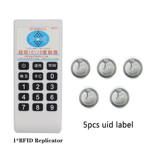 Håndholdt Frekvens 125Khz-13,56MHZ Kopimaskine Duplikator Kloner RFID NFC IC kort læser