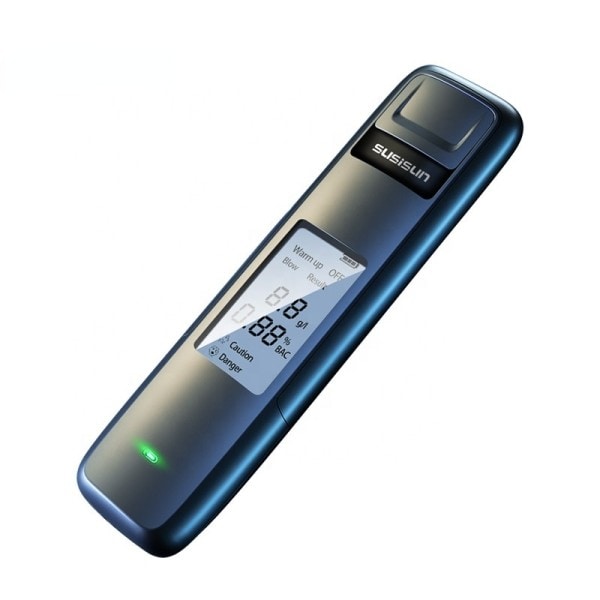 Exakt Värde Bil Alkohol Tester Led Hög Kontrast Skärm Display Breathalyzer Alkohol Breath Tester