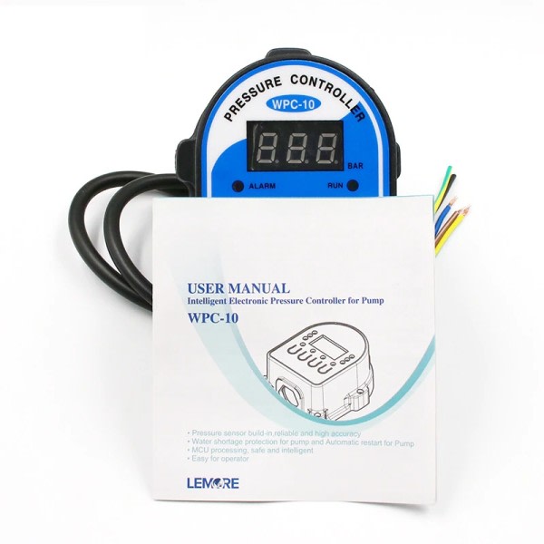 Digital Vatten Tryck Switch Digital Display WPC 10 Eletronic Pressure Controller