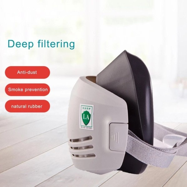 Damm mask respirator halv ansikte dammsäker mask