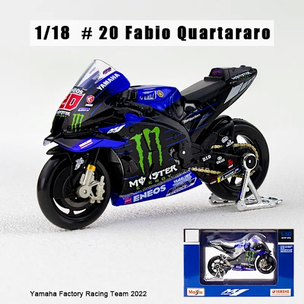 Ducati Pramac Racing Martin Licensierad Simulering Legering Motorcykel Modell