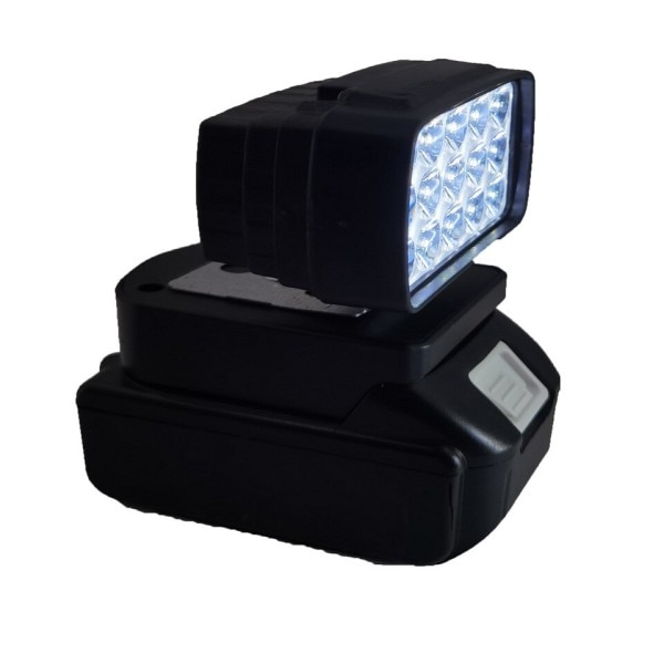 Arbejde LED Lys Med USB Oplader Med Switch til Makita 18V Li-ion Batteri Trådløs Nødsituation Flood Lampe
