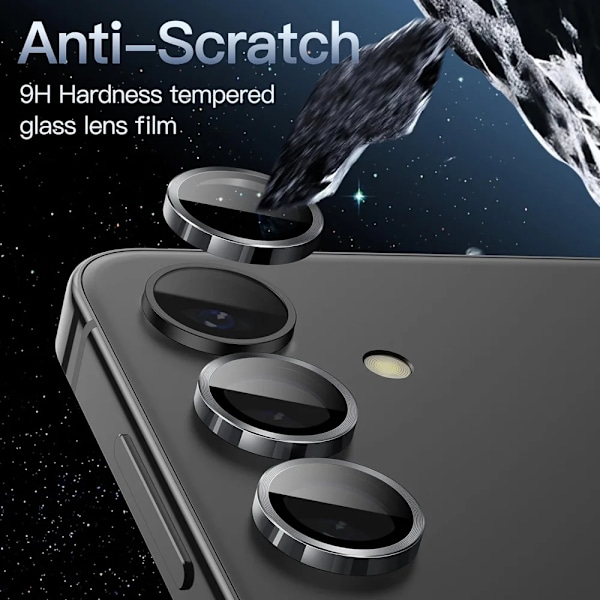 Kamera Protector Ring for Samsung Galaxy A55 5G Protective Lens Screen Herdat Glas Metal Cap