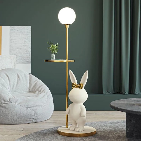 Nordic Modern Rabbit pöytä LED lattia lamppu asumiseen lapsille Lapset‘s huone
