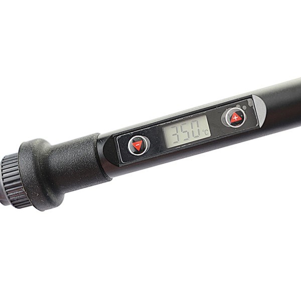 Justerbar temperatur loddejern 80W 220V / 110V LCD Elektrisk loddejern svejsning reparation værktøj