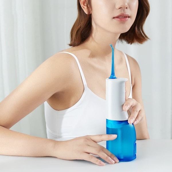 W3 Pro Vatten Flosser Tänder 4 Typ Munstycke Renare Oral Irrigator Typ-c Uppladdningsbart rengöringsmedel