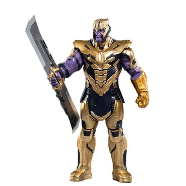 18 cm Marvel Ægte Autoriseret Thanos Dukke Høj Mobilitet Hjem Dekoration Børn's Gave