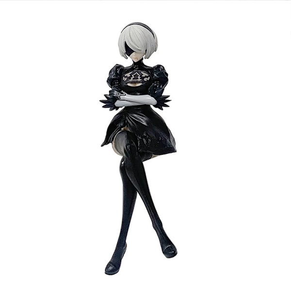 15CM NieR:Automata Yorha Nr. 2 Typ B PVC Anime Action Figurer Modell Leksak