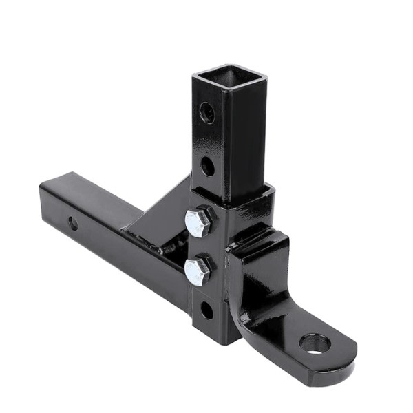 Justerbar 4 Level Trailer Drop Hitch Ball Mount Tow for 2" Receiver Med 50mm ball RV Dele