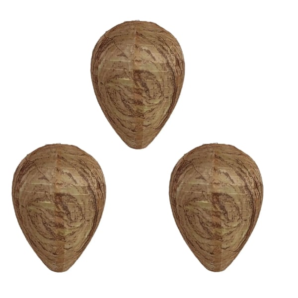 3 stykker Vanntett Hengende Veps Reir Decoy Papir