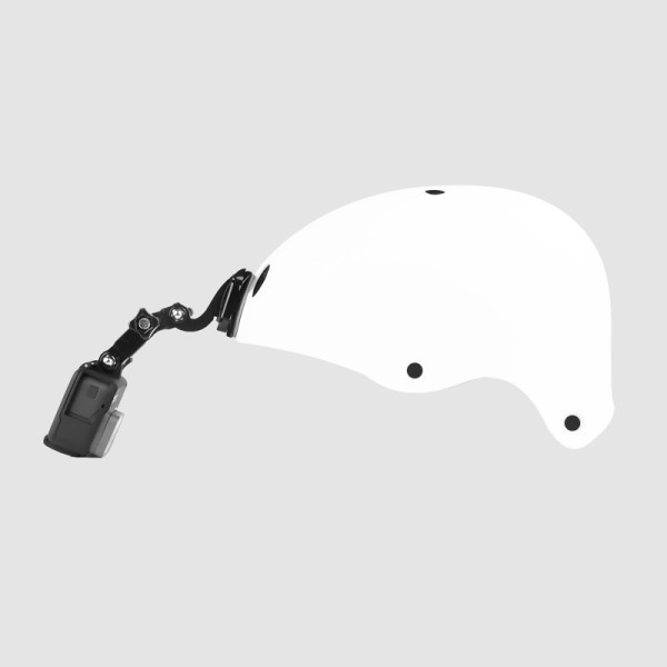 Fram Sida Hjälm Tillbehör Set J-formad Spänne Base Stöd Fäste för GoPro Hero 10 9 8 7 6 5 4 Xiaomi