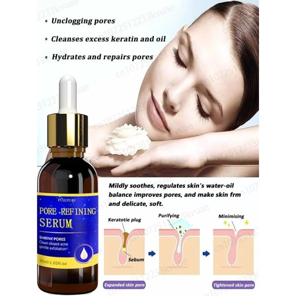 Porer fjerner pore krympende serum krympe oppstramming minimering