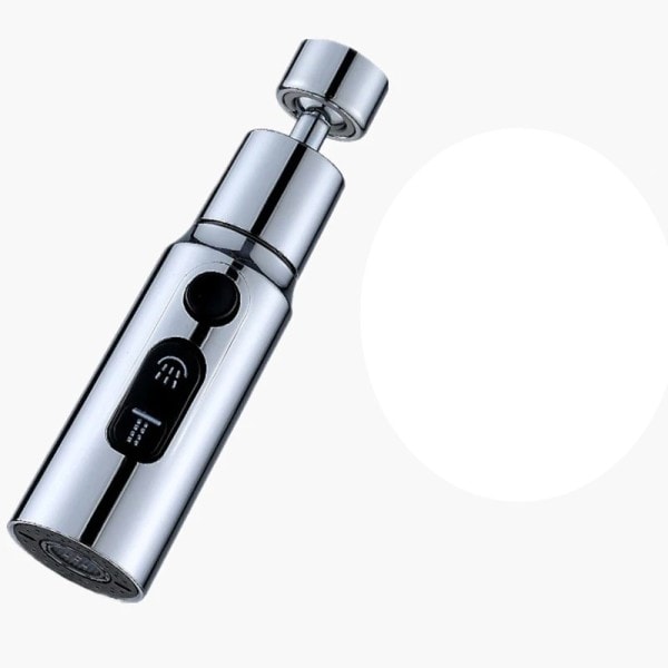 Ny Kran Förlängare 360° Universal Rotation Förlängning Stänksäker Aerator 3 Modes Kök Sho Tillbehör Med Universal Adapter