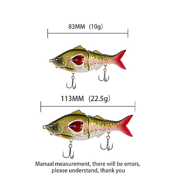 23g 113mm Ny Fishing Lure Age