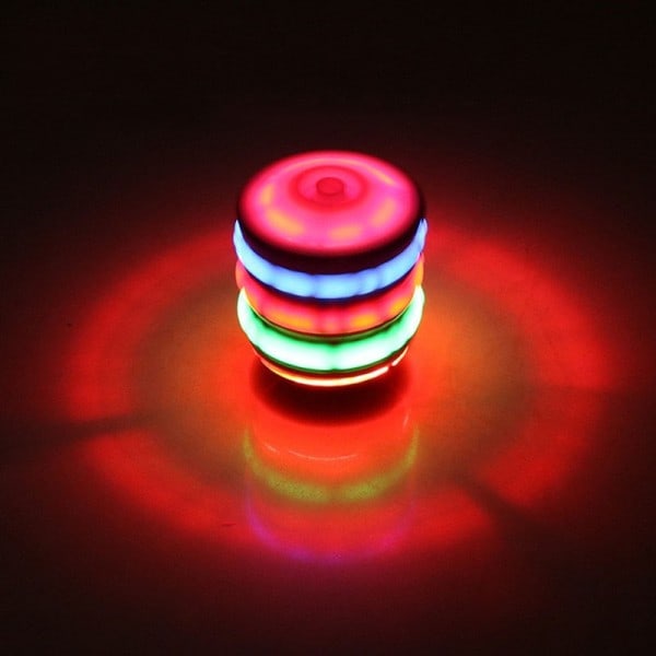 LED Lights Spinner Spinning Top Toy, Colorful Blinkande LED Lights och Music Gyro Gyroscope