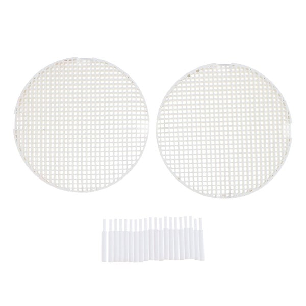 2 stk Dental Lab Honeycomb Brænding Bakker med 20 Zirconia Zirconia Pins