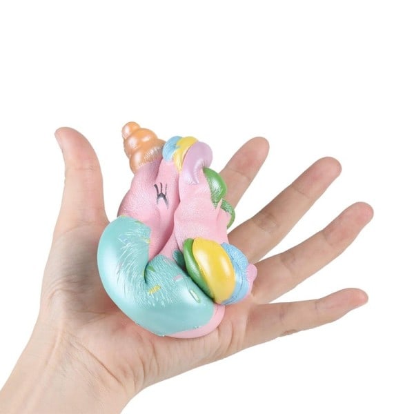 Antistress Nød Frugt Smiley Donut Squeeze Blød Squishy Langsomt Stiger Sød Duftende Stress Lettelse