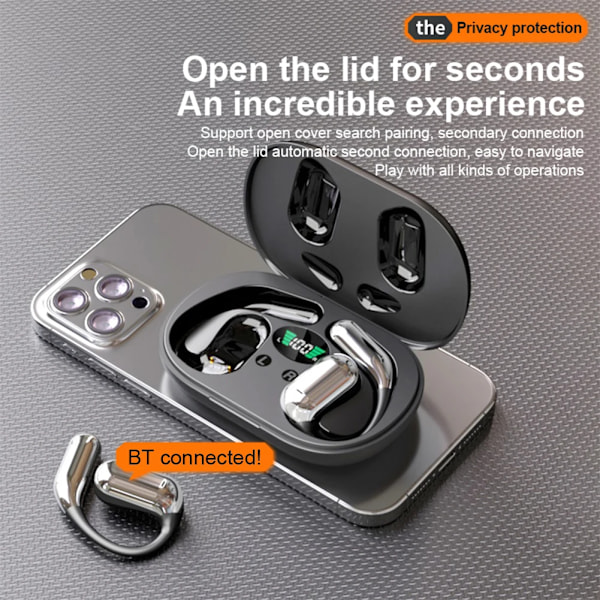 3-i-1 AI Oversætter Earbuds 140 Sprog Støj Annullering Bluetooth 5.3 Headset