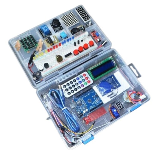 Starter Kit til Arduino UNO R3 Opgraderet version Learning Suite Med Retail Box