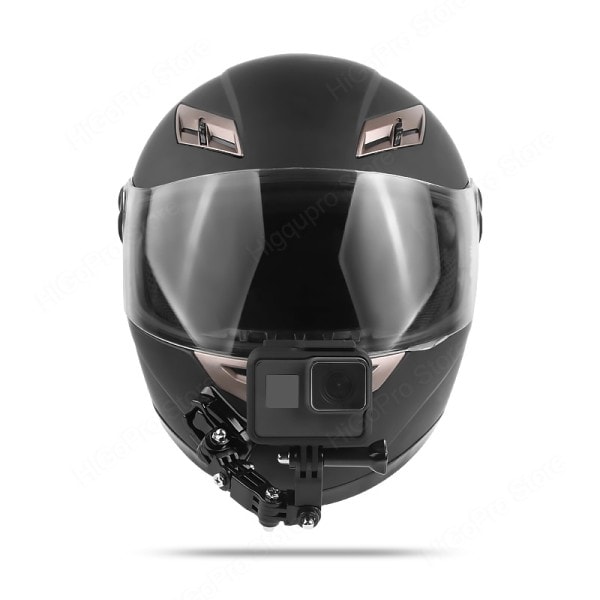 Hjälm rem fäste för Gopro Hero11 10 9 8 7 6 5 4 3 motorcykel Yi osmo Action Sport kamera fäste