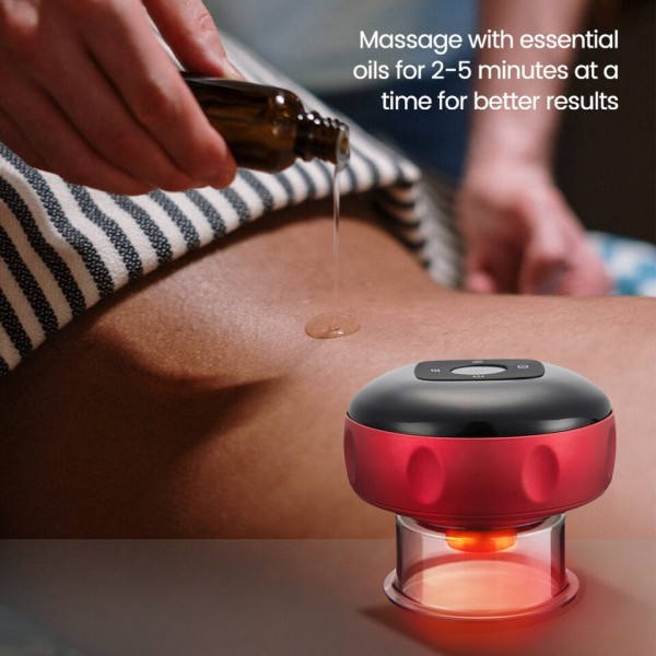 Elektrisk Vakuum Cupping Massage Kropskopper Anti-cellulite Terapi Massager
