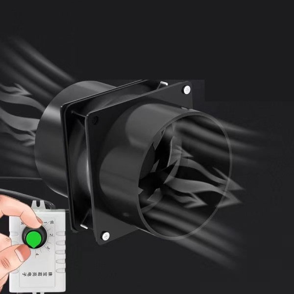 USB Justerbar Hastighed Lodde Røg Absorber ESD Røg Udsugning Blæser Rør Kanal Exhuast Blæser