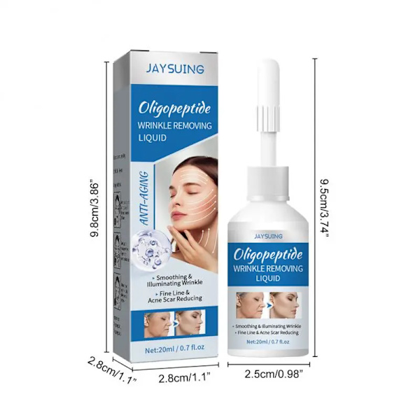 Ansikte Serum Oligopeptid Anti-rynk Stock Lösning Lifting Firming Skin Hydrating Antiaging Föryngrande Ansiktsbehandling Essence