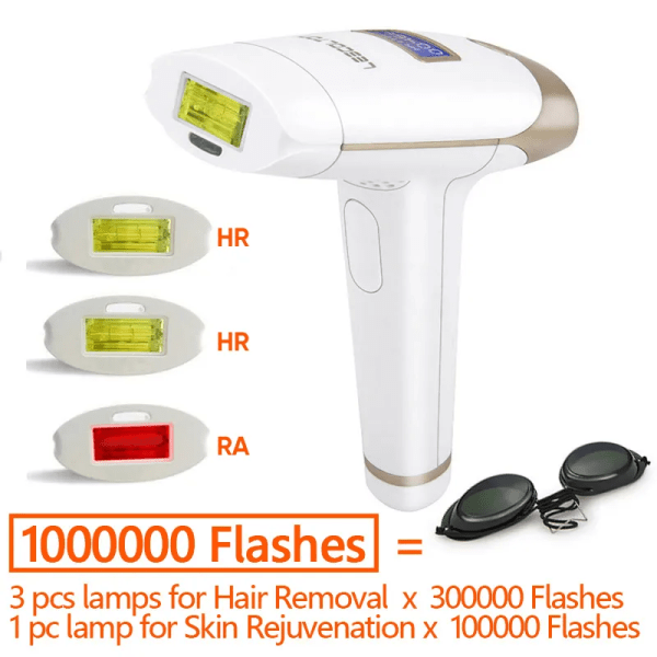 2i1 IPL Epilator Hårfjerning LCD Display Maskine T009i Laser Permanent Bikini Trimmer Elektrisk Depilator