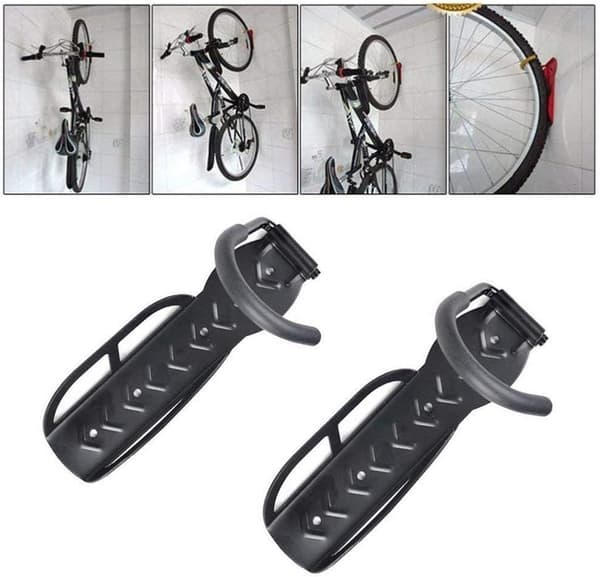 Cykelställ, Förvaringsställ för hemmagarage, Jämförelse Monterad Hängkrok, 2 st