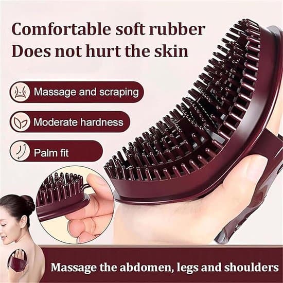 2 Massagebørster - Massagebørste mod cellulite - Tørbørste - Kropsbørste