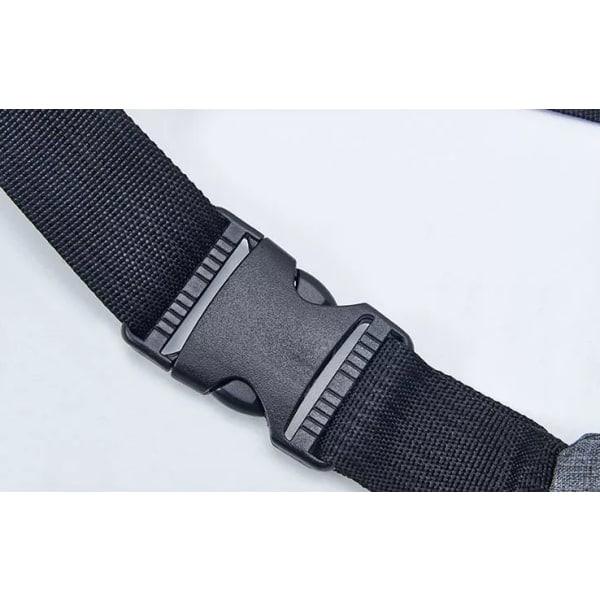 Mavetaske med flere rum 1-pak sort sort Sort Black