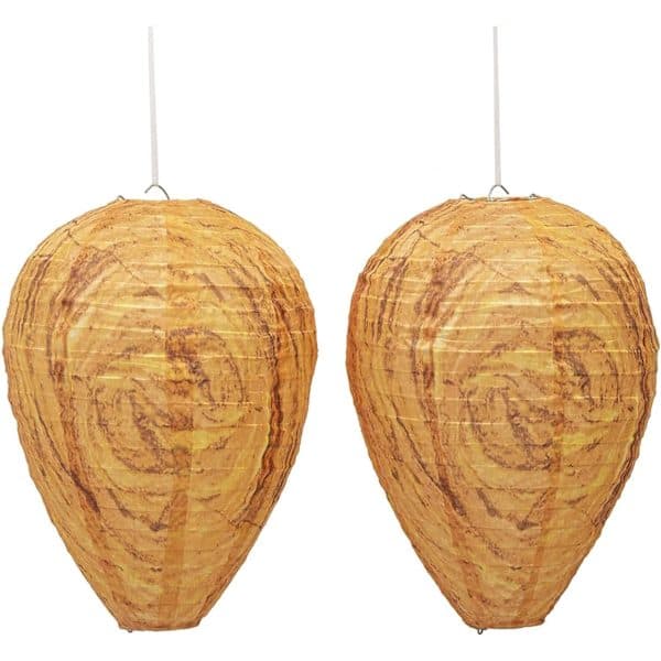 2-pack getingfälla bo vattentät hängande geting utomhus trädgård